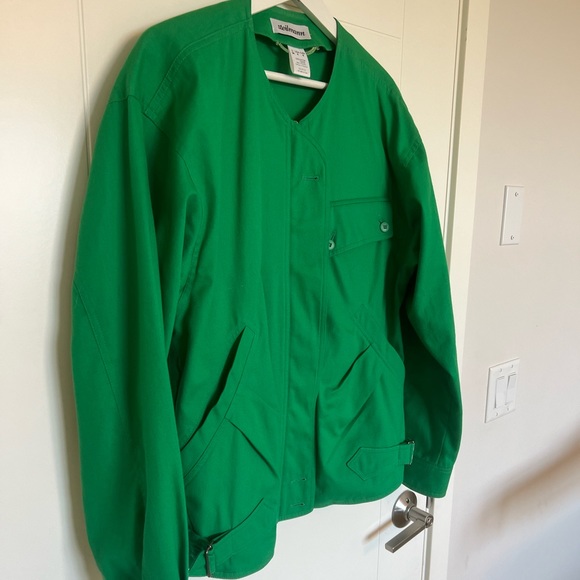 Steilmann Green Bomber Style Jacket (size 4) - Picture 2 of 5